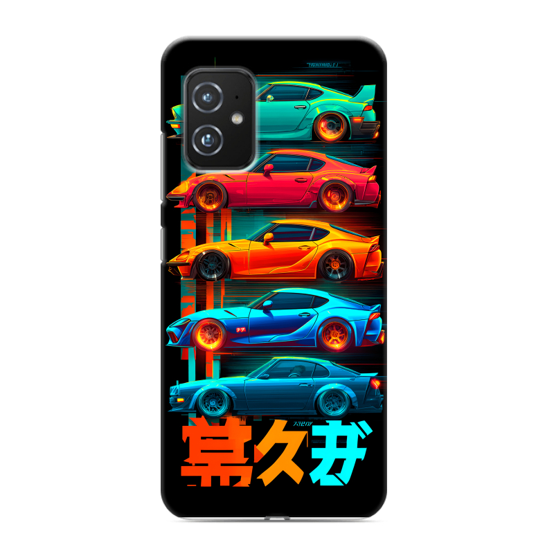 Силиконовый противоударный чехол на ASUS ZenFone 8 с принтом машины тачки Силиконовый противоударный чехол на ASUS ZenFone 8 с принтом машины тачки