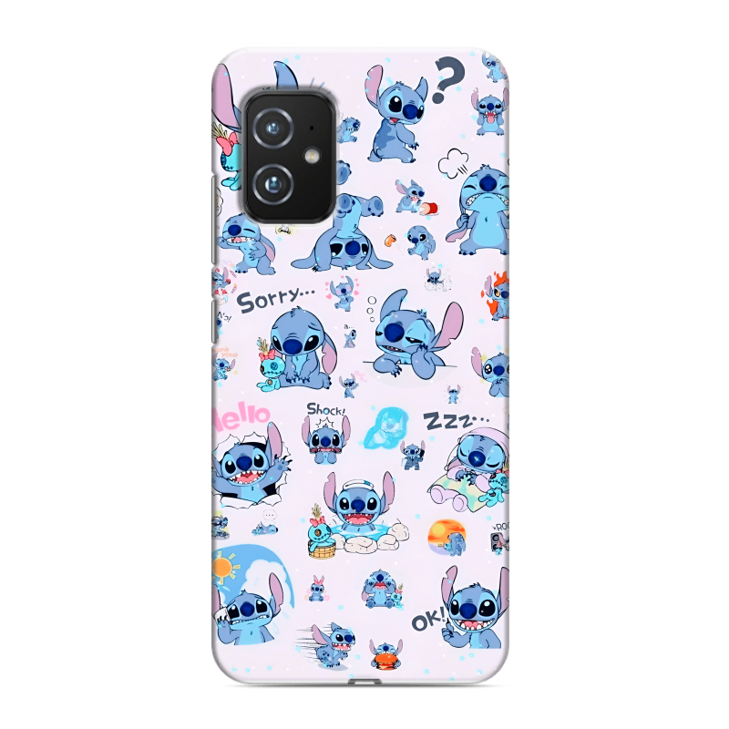 Силиконовый чехол на ASUS ZenFone 8 с принтом Лило и Стич Силиконовый чехол на ASUS ZenFone 8 с принтом Лило и Стич