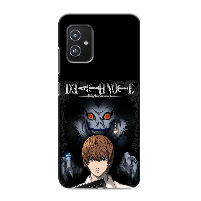 Силиконовый чехол на ASUS ZenFone 8 с принтом Death note Тетрадь смерти Силиконовый чехол на ASUS ZenFone 8 с принтом Death note Тетрадь смерти