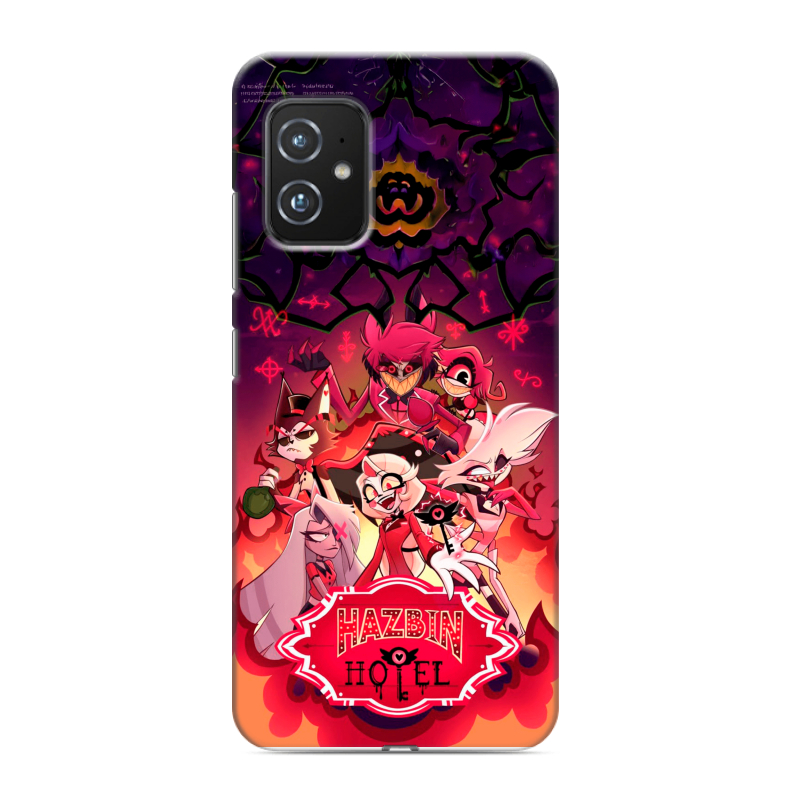 Силиконовый чехол на ASUS ZenFone 8 с принтом Hazbin Hotel Отель Хазбин Силиконовый чехол на ASUS ZenFone 8 с принтом Hazbin Hotel Отель Хазбин