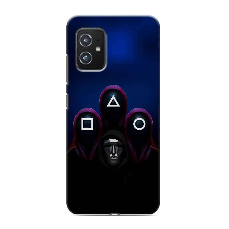 Силиконовый противоударный чехол на ASUS ZenFone 8 с принтом Игра Кальмара Силиконовый противоударный чехол на ASUS ZenFone 8 с принтом Игра Кальмара