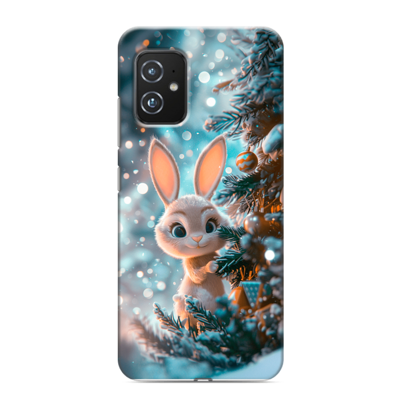 Силиконовый чехол на ASUS ZenFone 8 с принтом Новый год Силиконовый чехол на ASUS ZenFone 8 с принтом Новый год
