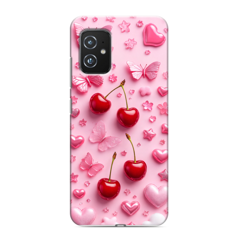 Силиконовый противоударный чехол на ASUS ZenFone 8 с принтом для девочек Силиконовый противоударный чехол на ASUS ZenFone 8 с принтом для девочек