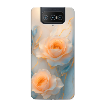 Силиконовый чехол на ASUS ZenFone 8 Flip с принтом Женский Силиконовый чехол на ASUS ZenFone 8 Flip с принтом Женский