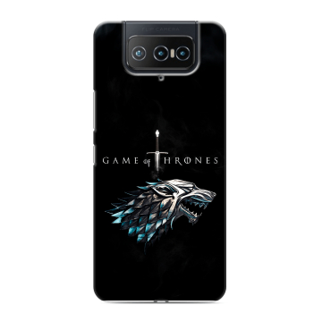 Силиконовый чехол на ASUS ZenFone 8 Flip с принтом Игра Престолов Game Thrones
