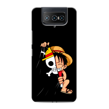 Силиконовый чехол на ASUS ZenFone 8 Flip с принтом One Piece Ван Пис Силиконовый чехол на ASUS ZenFone 8 Flip с принтом One Piece Ван Пис