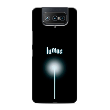 Силиконовый чехол на ASUS ZenFone 8 Flip с принтом Harry Potter Гарри Поттер