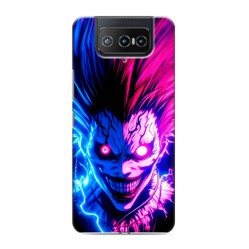 Силиконовый чехол на ASUS ZenFone 8 Flip с принтом Death note Тетрадь смерти Силиконовый чехол на ASUS ZenFone 8 Flip с принтом Death note Тетрадь смерти