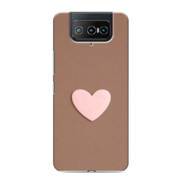 Силиконовый чехол на ASUS ZenFone 8 Flip с принтом женский