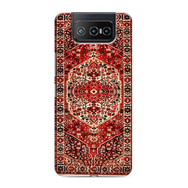 Силиконовый чехол на ASUS ZenFone 8 Flip с принтом Ковер Силиконовый чехол на ASUS ZenFone 8 Flip с принтом Ковер