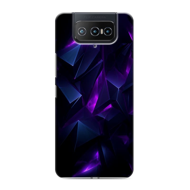 Силиконовый чехол на ASUS ZenFone 8 Flip с принтом Абстракиция Силиконовый чехол на ASUS ZenFone 8 Flip с принтом Абстракиция