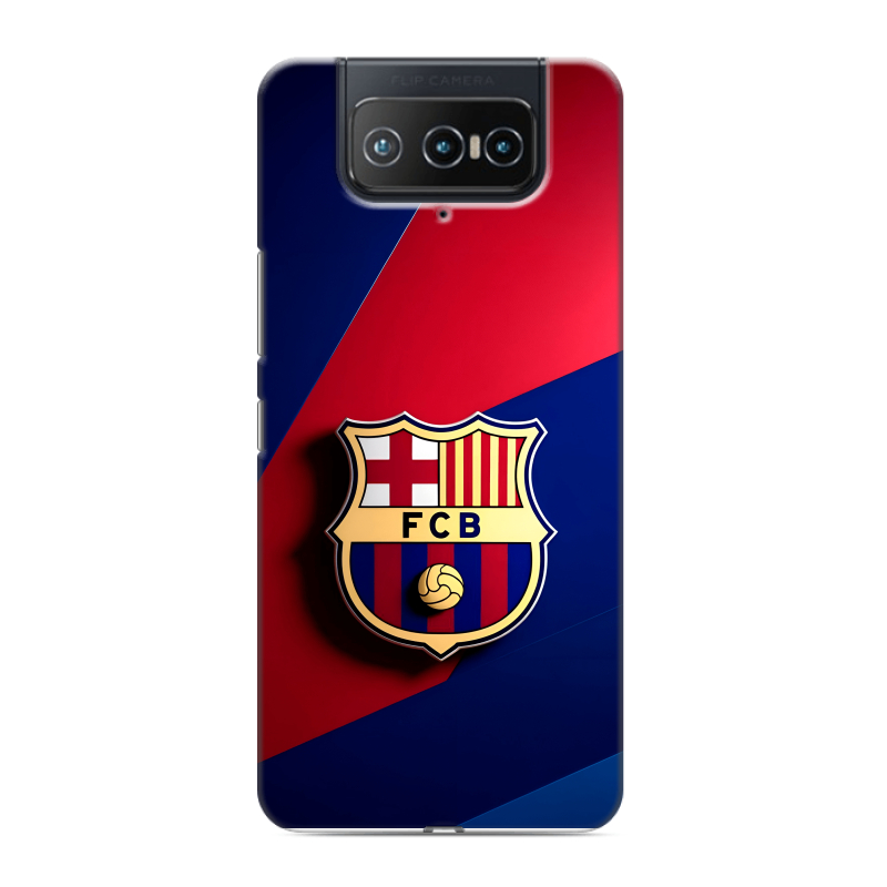 Силиконовый чехол на ASUS ZenFone 8 Flip с принтом Барселона Barcelona Силиконовый чехол на ASUS ZenFone 8 Flip с принтом Барселона Barcelona
