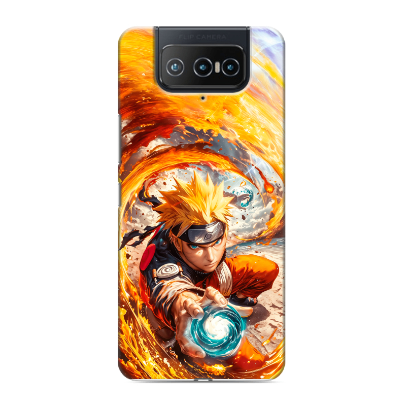 Силиконовый чехол на ASUS ZenFone 8 Flip с принтом Аниме Наруто Naruto Силиконовый чехол на ASUS ZenFone 8 Flip с принтом Аниме Наруто Naruto