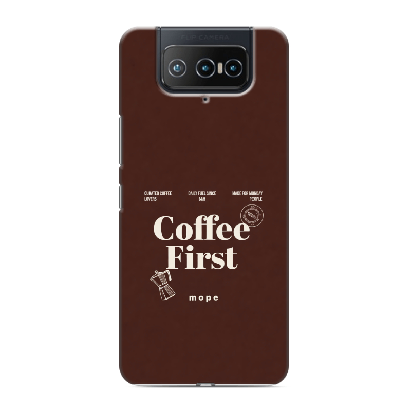 Силиконовый противоударный чехол на ASUS ZenFone 8 Flip с принтом женский Силиконовый противоударный чехол на ASUS ZenFone 8 Flip с принтом женский