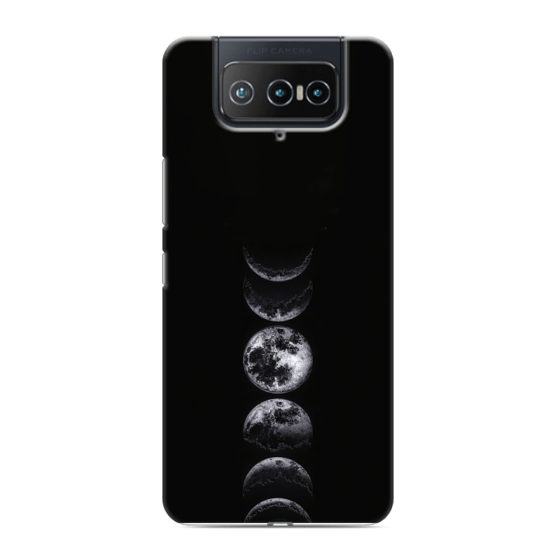 Силиконовый чехол на ASUS ZenFone 8 Flip с принтом женский Силиконовый чехол на ASUS ZenFone 8 Flip с принтом женский