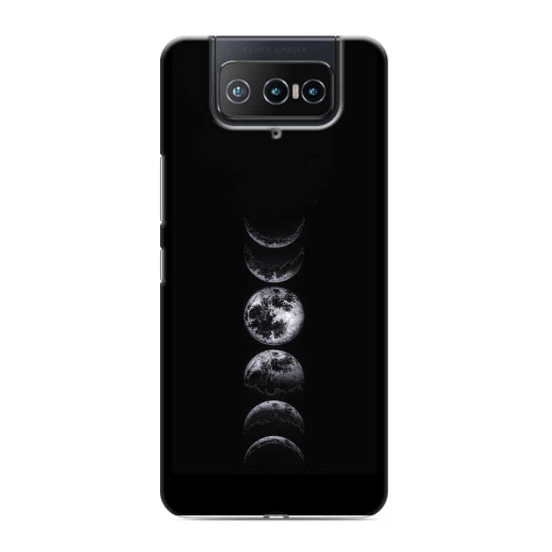 Силиконовый противоударный чехол на ASUS ZenFone 8 Flip с принтом женский Силиконовый противоударный чехол на ASUS ZenFone 8 Flip с принтом женский