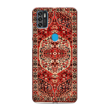 Силиконовый чехол на ZTE Blade A7s (2020) с принтом Ковер
