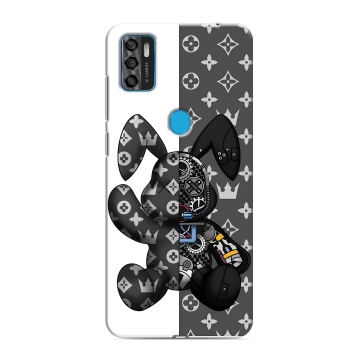 Силиконовый чехол на ZTE Blade A7s (2020) с принтом Луи робот