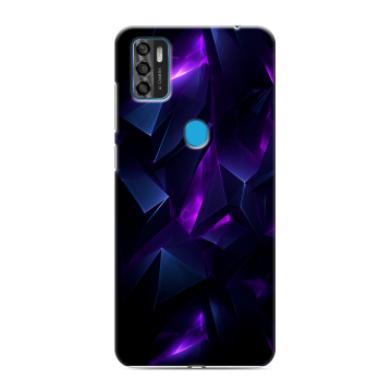 Силиконовый чехол на ZTE Blade A7s (2020) с принтом Абстракиция