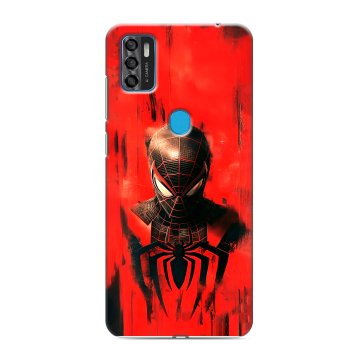 Силиконовый чехол на ZTE Blade A7s (2020) с принтом человек паук spiderman