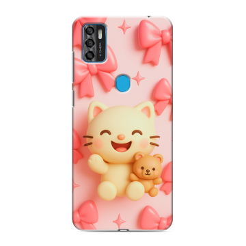 Силиконовый чехол на ZTE Blade A7s (2020) с принтом для девочек