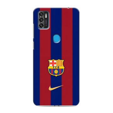 Силиконовый чехол на ZTE Blade A7s (2020) с принтом Барселона Barcelona