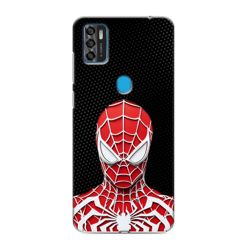 Силиконовый чехол на ZTE Blade A7s (2020) с принтом человек паук spiderman