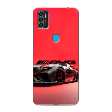Силиконовый чехол на ZTE Blade A7s (2020) с принтом Мерседес Mercedes AMG Силиконовый чехол на ZTE Blade A7s (2020) с принтом Мерседес Mercedes AMG