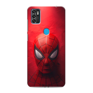 Силиконовый чехол на ZTE Blade A7s (2020) с принтом Spiderman Человек паук