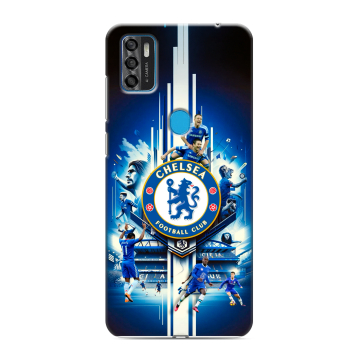 Силиконовый чехол на ZTE Blade A7s (2020) с принтом Chelsea Челси Силиконовый чехол на ZTE Blade A7s (2020) с принтом Chelsea Челси