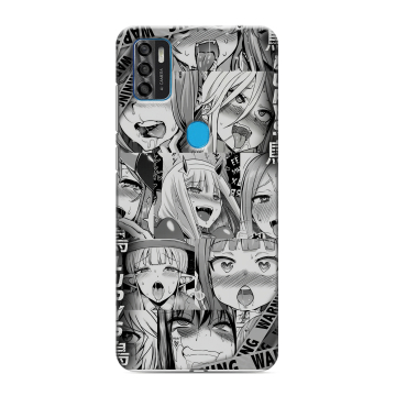 Силиконовый чехол на ZTE Blade A7s (2020) с принтом Ahegao Ахегао Аниме Силиконовый чехол на ZTE Blade A7s (2020) с принтом Ahegao Ахегао Аниме