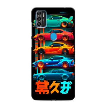 Силиконовый чехол на ZTE Blade A7s (2020) с принтом машины тачки Силиконовый чехол на ZTE Blade A7s (2020) с принтом машины тачки