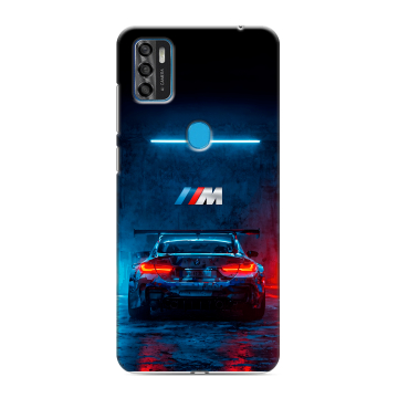 Силиконовый чехол на ZTE Blade A7s (2020) с принтом BMW БМВ