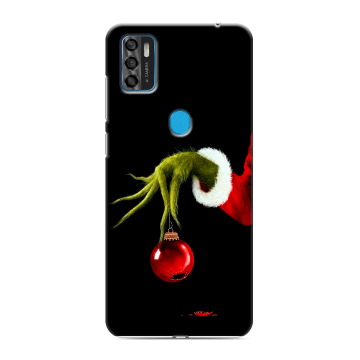 Силиконовый чехол на ZTE Blade A7s (2020) с принтом Новый год Гринч Силиконовый чехол на ZTE Blade A7s (2020) с принтом Новый год Гринч