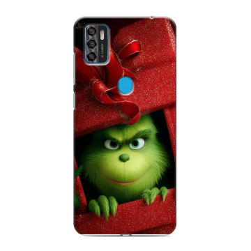Силиконовый чехол на ZTE Blade A7s (2020) с принтом Новый год Силиконовый чехол на ZTE Blade A7s (2020) с принтом Новый год