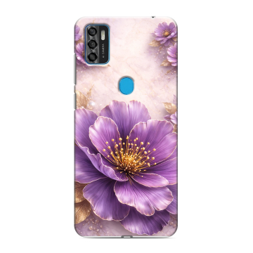 Силиконовый чехол на ZTE Blade A7s (2020) с принтом женский