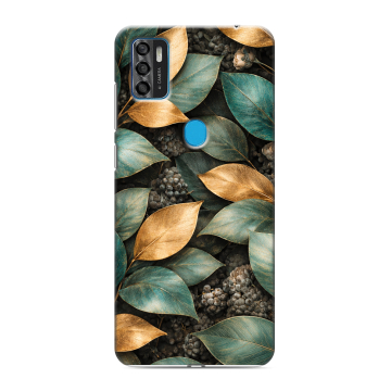 Силиконовый чехол на ZTE Blade A7s (2020) с принтом женский