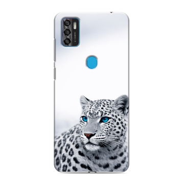 Силиконовый чехол на ZTE Blade A7s (2020) с принтом женский