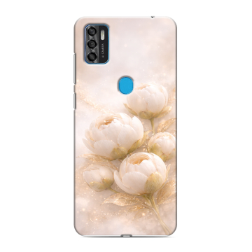 Силиконовый чехол на ZTE Blade A7s (2020) с принтом женский