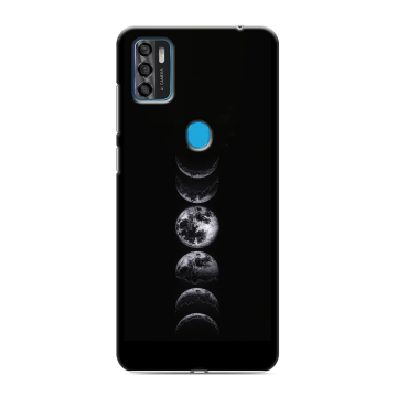 Силиконовый чехол на ZTE Blade A7s (2020) с принтом женский