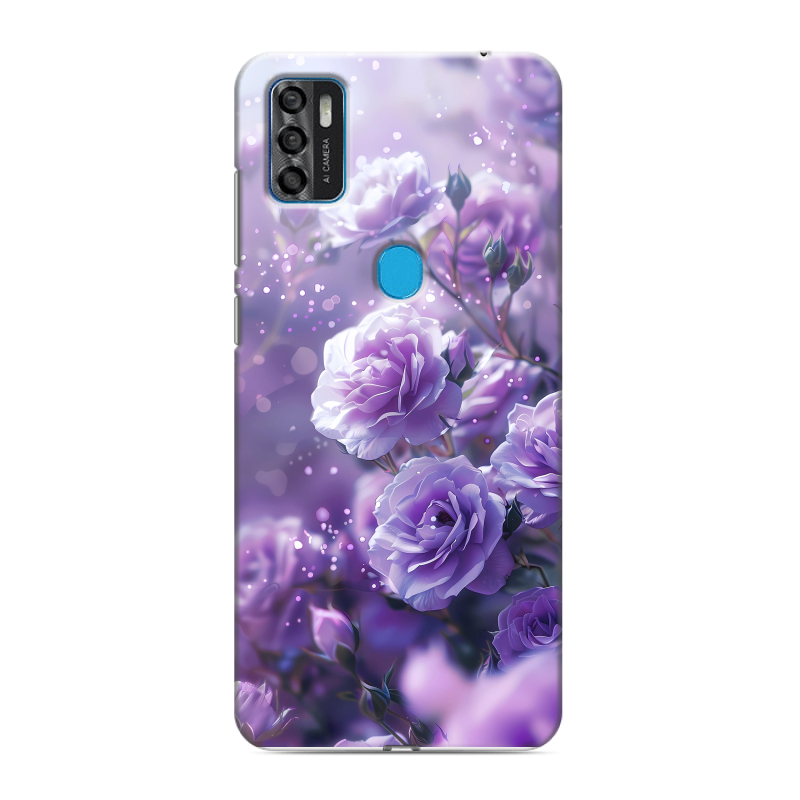 Силиконовый чехол на ZTE Blade A7s (2020) с принтом Розы цветы Силиконовый чехол на ZTE Blade A7s (2020) с принтом Розы цветы