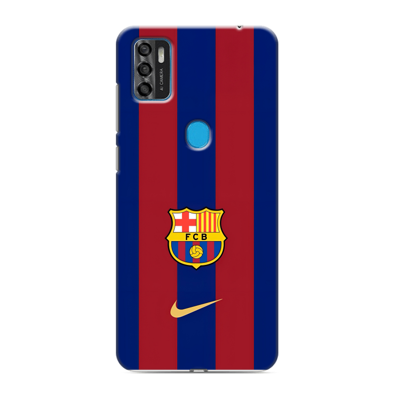 Силиконовый чехол на ZTE Blade A7s (2020) с принтом Барселона Barcelona Силиконовый чехол на ZTE Blade A7s (2020) с принтом Барселона Barcelona
