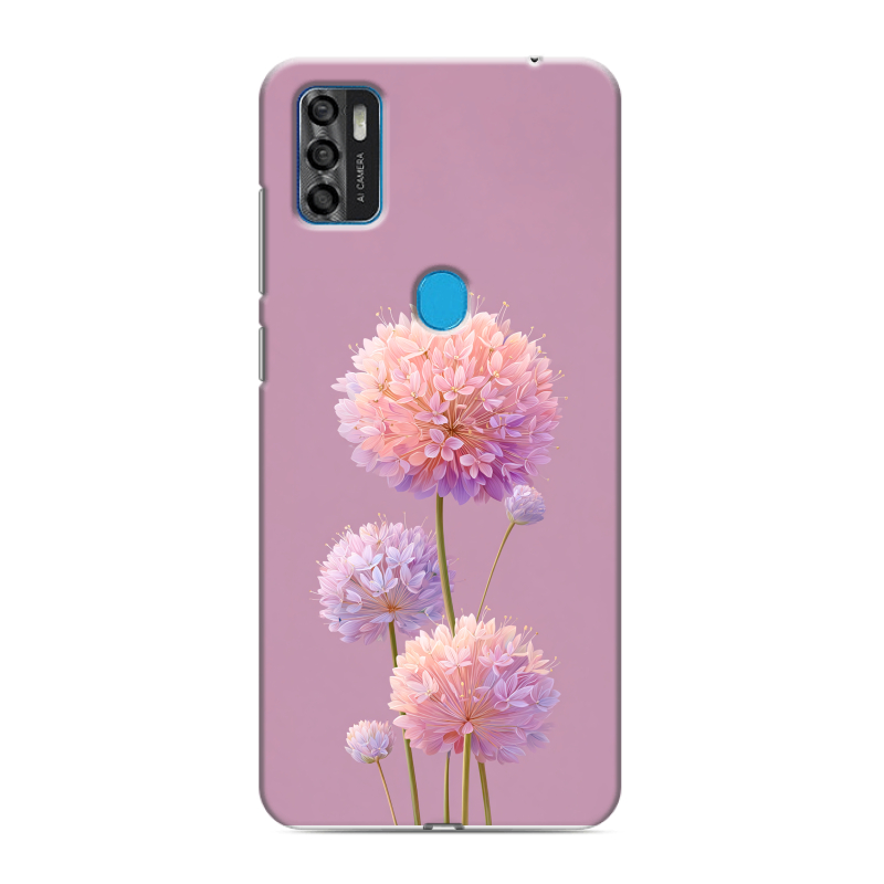 Силиконовый чехол на ZTE Blade A7s (2020) с принтом Цветы Силиконовый чехол на ZTE Blade A7s (2020) с принтом Цветы