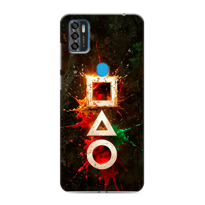 Силиконовый чехол на ZTE Blade A7s (2020) с принтом Squid Game Игра кальмара Силиконовый чехол на ZTE Blade A7s (2020) с принтом Squid Game Игра кальмара