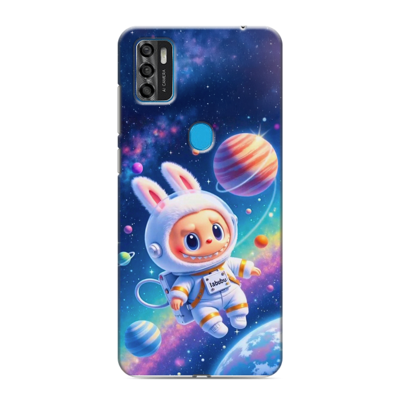 Силиконовый чехол на ZTE Blade A7s (2020) с принтом Labubu Лабубу Силиконовый чехол на ZTE Blade A7s (2020) с принтом Labubu Лабубу