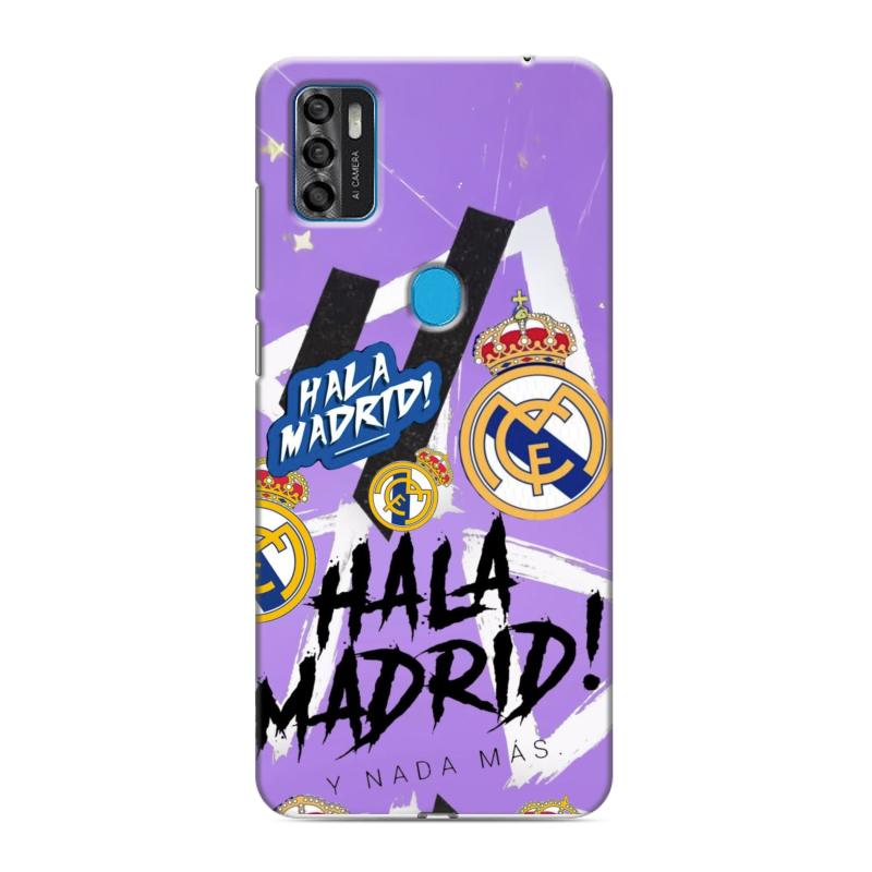 Силиконовый чехол на ZTE Blade A7s (2020) с принтом Real Madrid Реал Мадрид Силиконовый чехол на ZTE Blade A7s (2020) с принтом Real Madrid Реал Мадрид