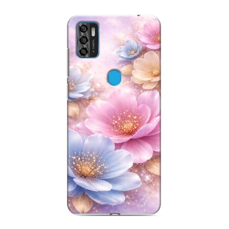 Силиконовый чехол на ZTE Blade A7s (2020) с принтом женский Силиконовый чехол на ZTE Blade A7s (2020) с принтом женский