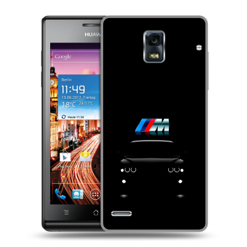 Пластиковый чехол на Huawei Ascend P1 с принтом БМВ BMW Пластиковый чехол на Huawei Ascend P1 с принтом БМВ BMW