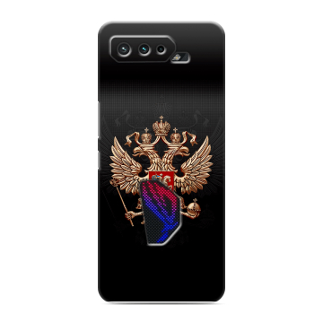 Силиконовый чехол на ASUS ROG Phone 5 с принтом Герб России Силиконовый чехол на ASUS ROG Phone 5 с принтом Герб России