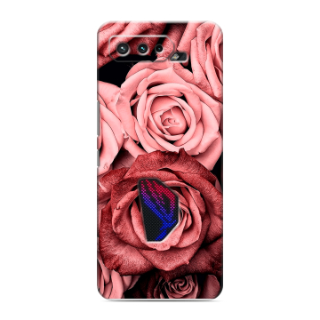 Силиконовый чехол на ASUS ROG Phone 5 с принтом Цветы розы Силиконовый чехол на ASUS ROG Phone 5 с принтом Цветы розы